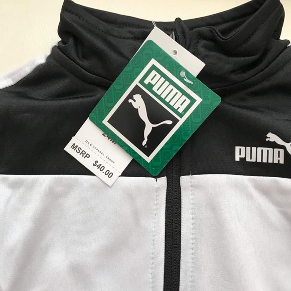 Puma baby boy active set pants with sweatshirt - Picture 6 of 7